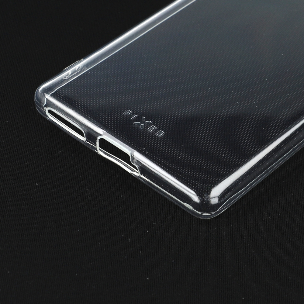 Elastyczne i cienkie etui Fixed Story do Infinix Zero 40 5G, przezroczyste
